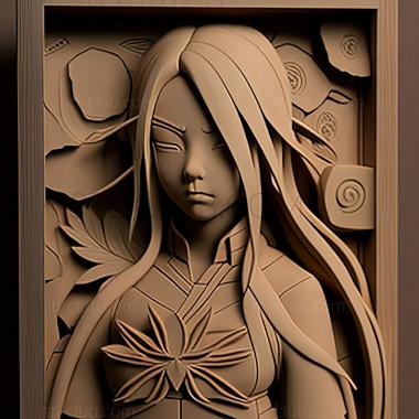 3D model Kimimaro Kaguya from Naruto (STL)